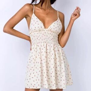 Princess Polly Rose Floral Tank Dress Size 4 Soft Girl Coquette